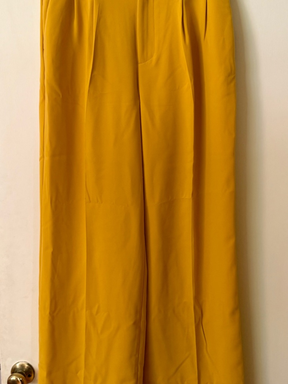 Target Mustard Wide-Leg Women's Trousers